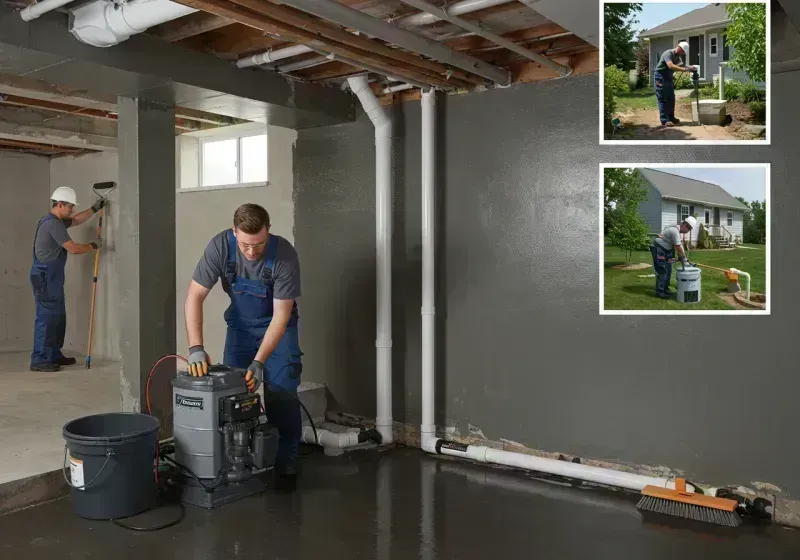 Basement Waterproofing and Flood Prevention process in Booneville, AR